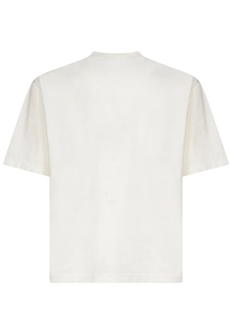 t-shirt combed organic cotton jersey uomo avorio STONE ISLAND | K2S15 2100025 S0115V0093